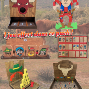 Pack western 6 jeux