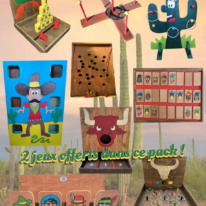 Pack western 9 jeux