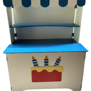 Bar à Friandises bleu